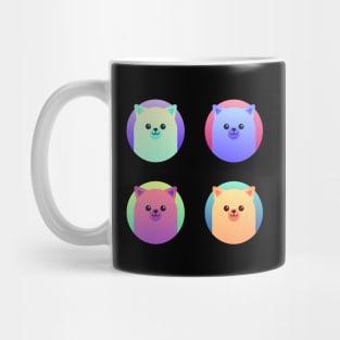 Gradient Cats Mug